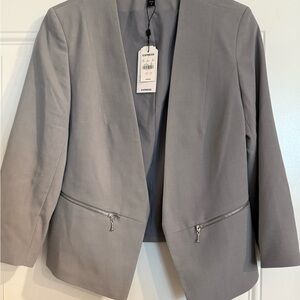 Express Women's Gray Blazer Jacket NWT